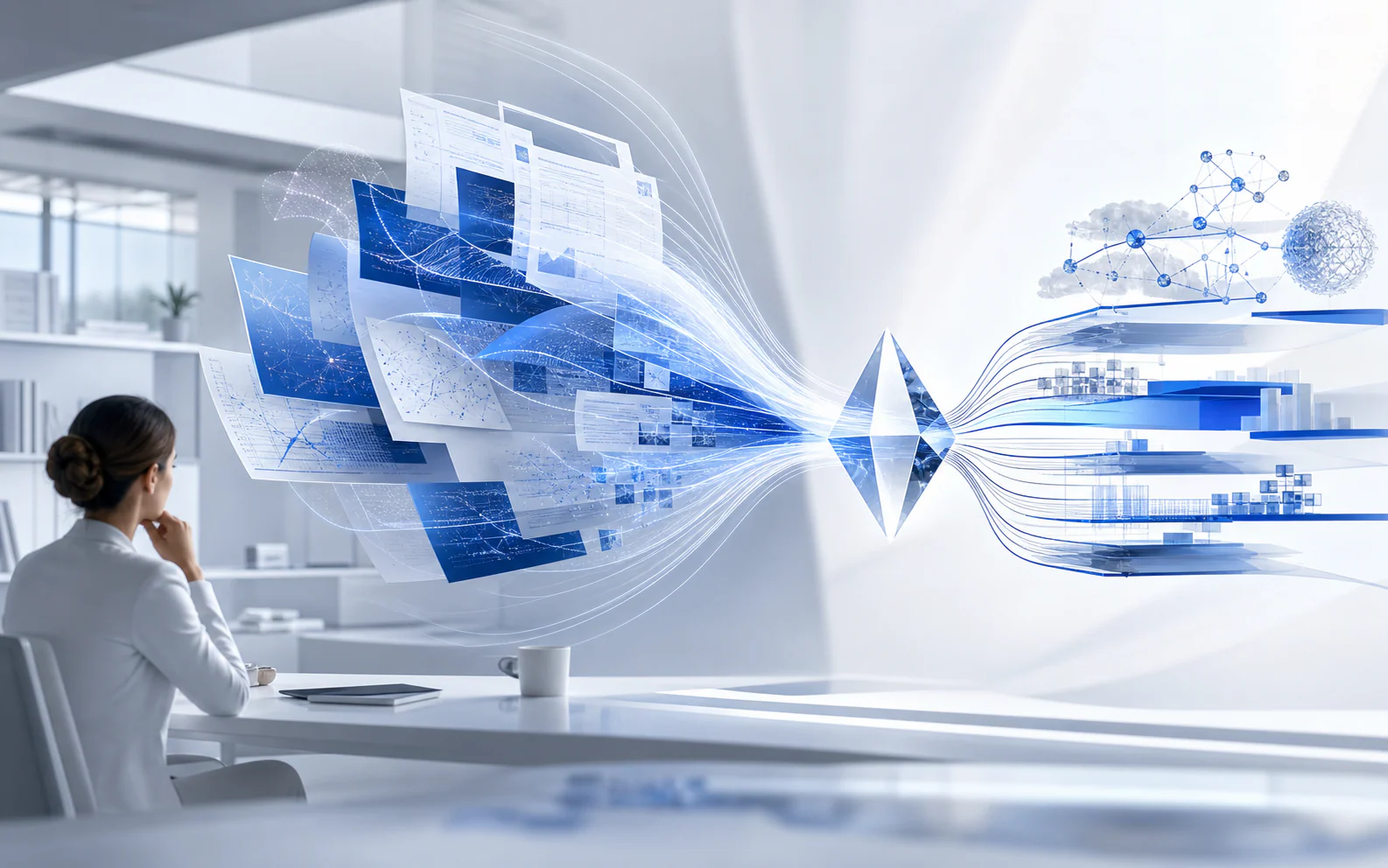 AI research and business signals becoming actionable executive insight
