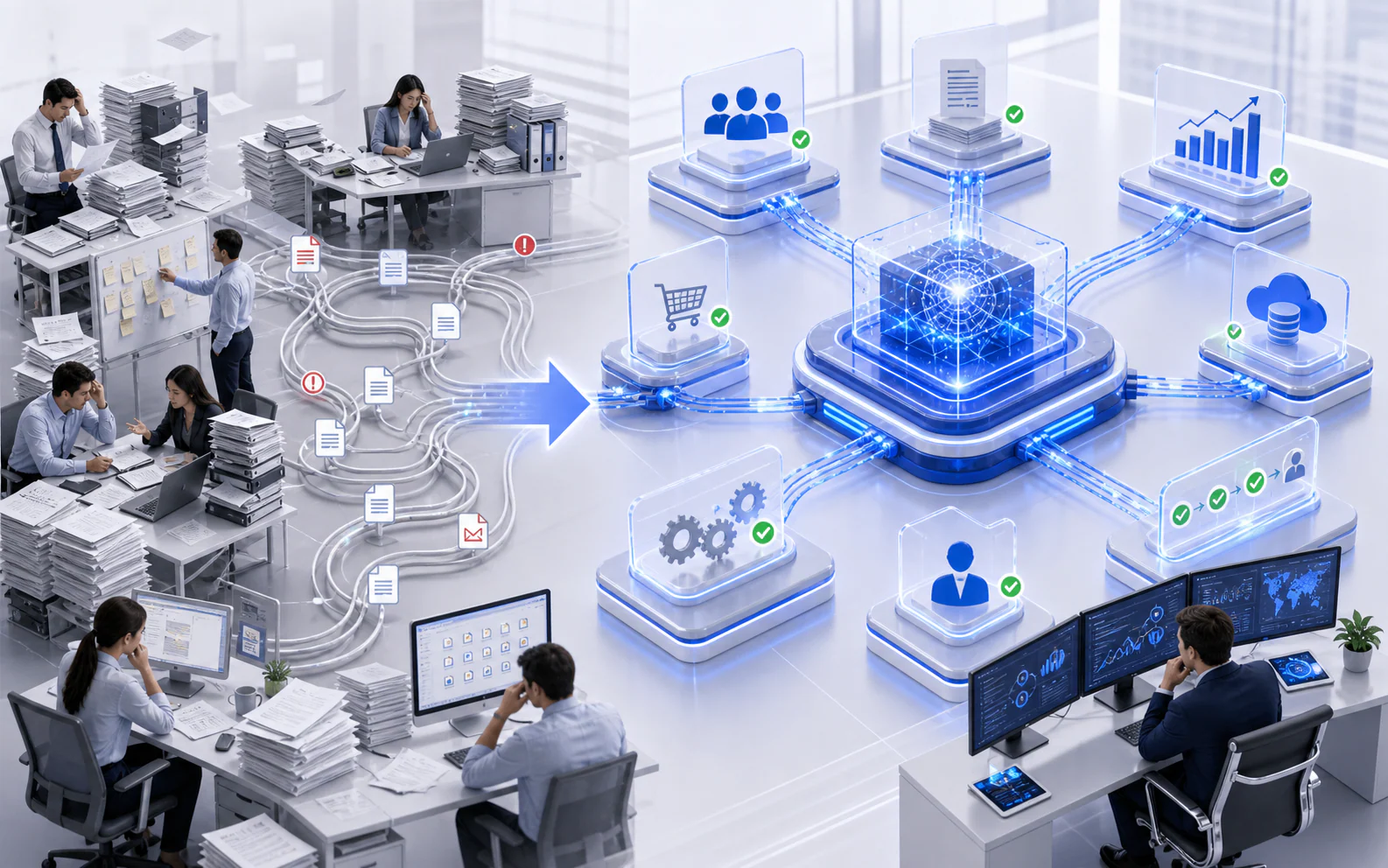 Business Process Automation enterprise solution architecture